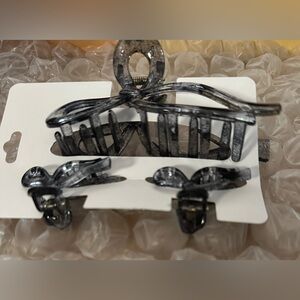 NEW Unbranded Hair Clip Set Bow Claw Clip Hair Clip